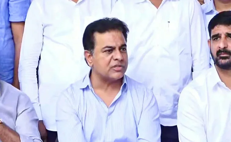 KTR Press Meet On Kaushik Reddy Vs Arekapudi Gandhi Row