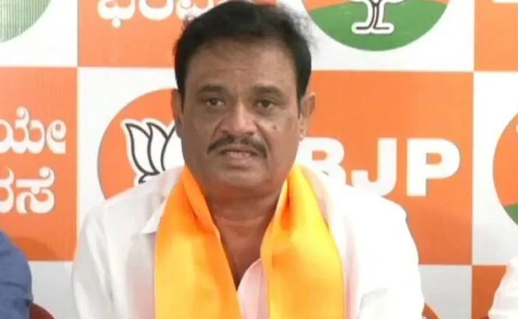 Karnataka BJP MLA Munirathna Arrested Over Cast Slurs Allegation