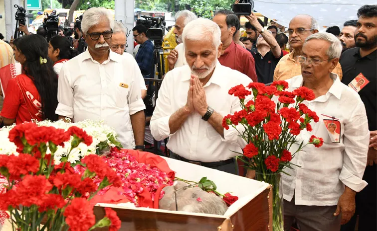 Vijaya Sai Reddy Tribute To Sitaram Yechury