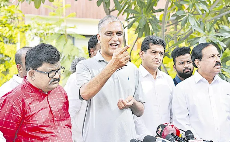 Harish Rao Warns CM Revanth Reddy Over Kaushik Reddy House Assault