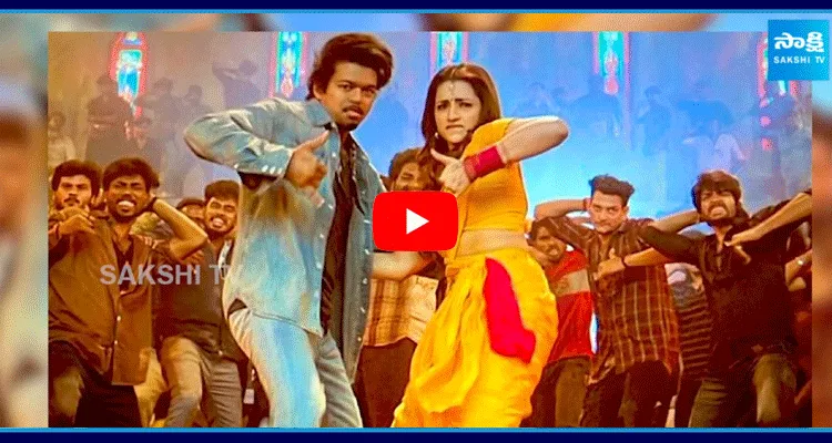 Trisha And Vijay Thalapathy Dance Video Viral 