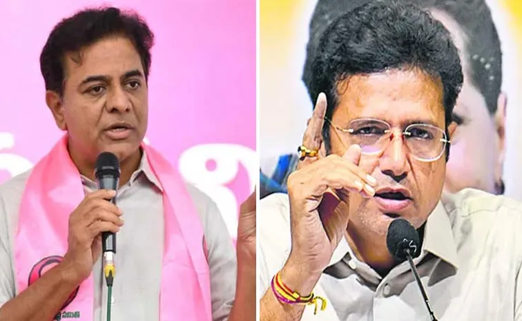 Minister Sridhar Babu Counter On Ktr Tweet