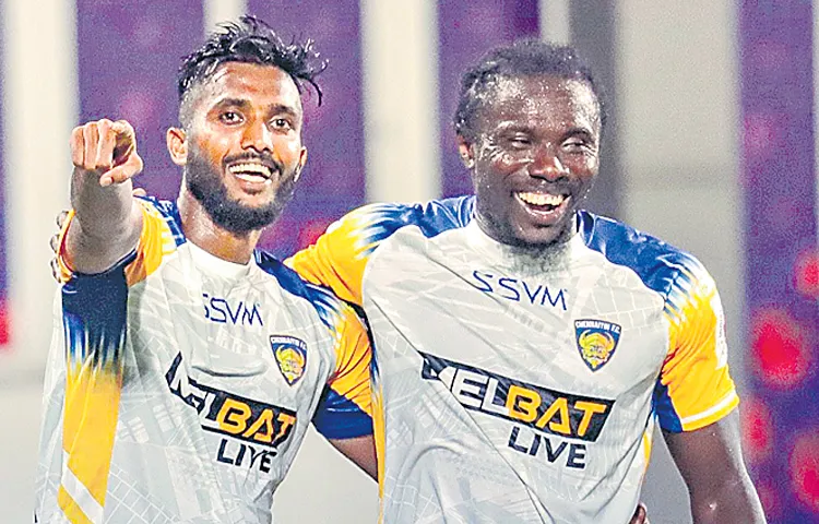 Chennaiyin FC is off to a good start