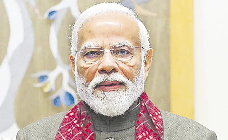 Modi is unhappy with state government not giving land compensation money: telangana