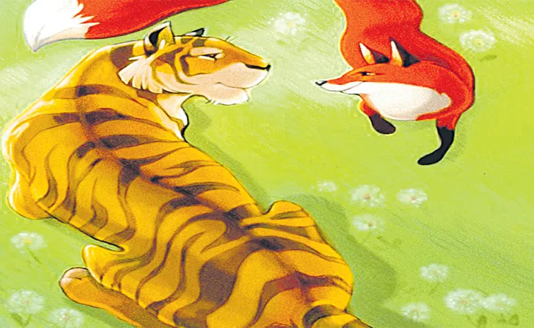 Bhishma's Tiger-Fox Story As Written By Sankhyayana Children's Inspirational Story