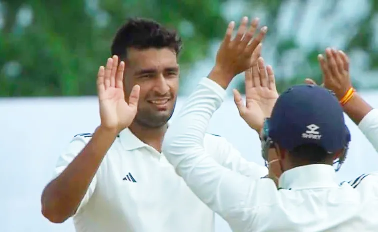 DT 2024: Anshul Kamboj Scripts History With 8 Wicket Haul India C Won, Climbs Top