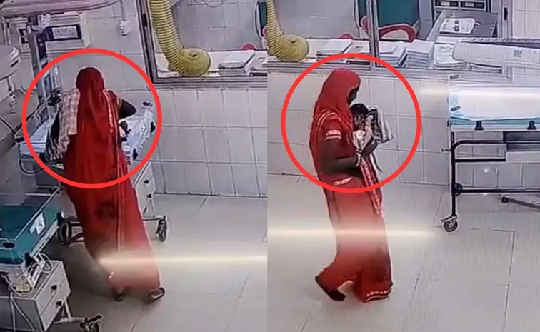 Bihar Newborn baby Stolen From sncu of Hospital