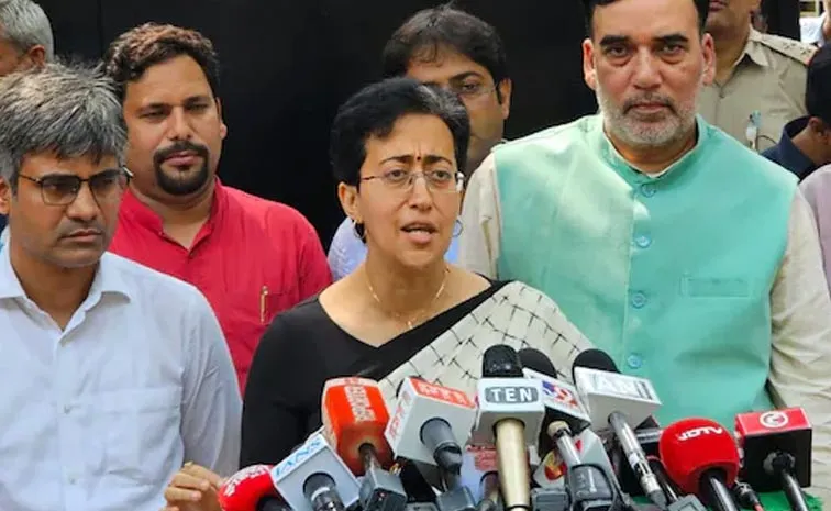 Atishi addresses media first time after being elected new CM of delhi