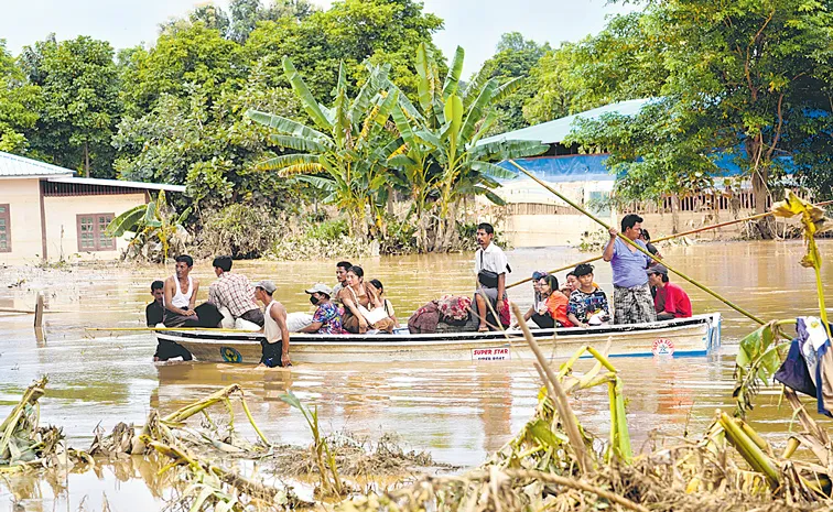 At Least 236 Dead As Typhoon Yagi Causes Flooding in Myanmar