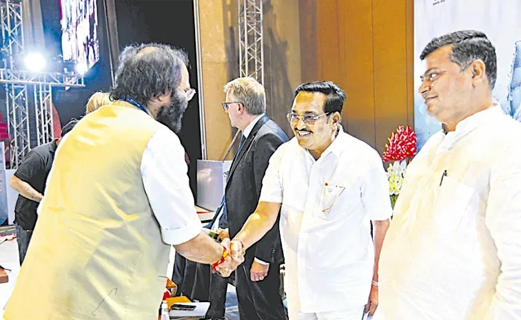 Minister Uttam Kumar Reddy Attended The International Water Week Conference