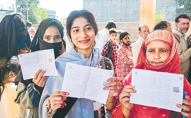 Jammu Kashmir sees over 61 percent voter turnout