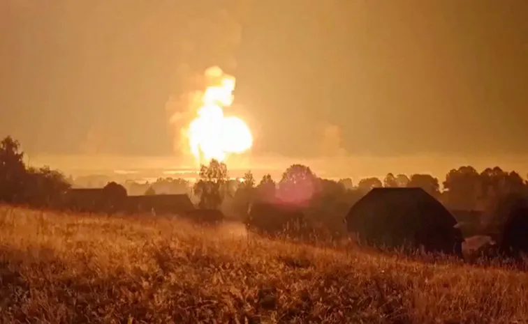 Israel-Hamas war: Ukrainian drone attack sparks massive blast at arsenal in Russia Toropets