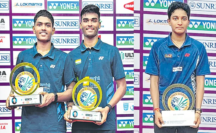 Junior International Grand Prix Badminton Bhargav Won 2 Titles Champion Charisma