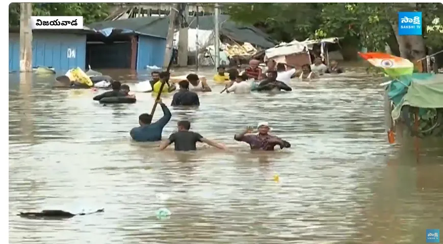 City Drowned due to Budameru Overflow