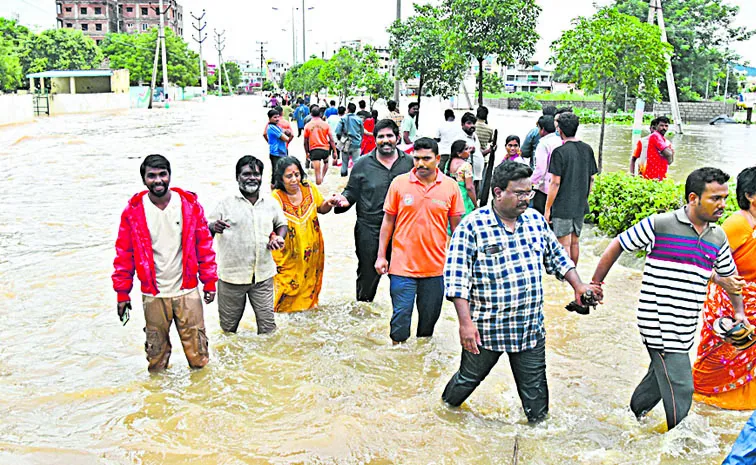 26 cm of rain in Amaravati: Andhra pradesh