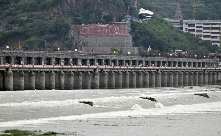 Prakasam Barrage Floods Update Today