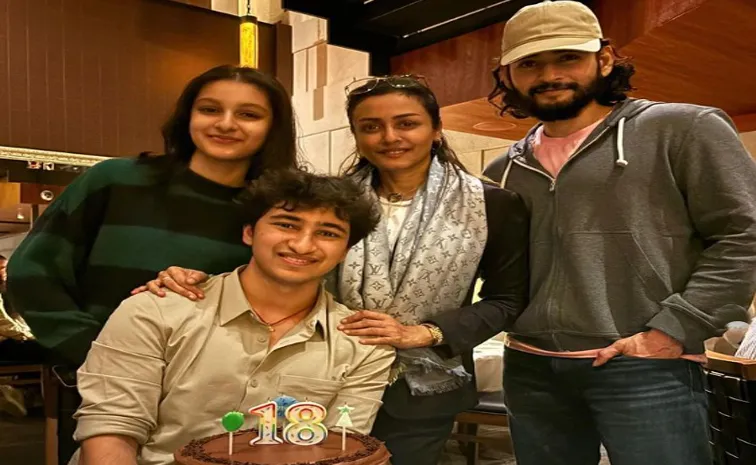 Tollywood Hero Mahesh Babu Wife Shares Son Gautam Birthday Pics