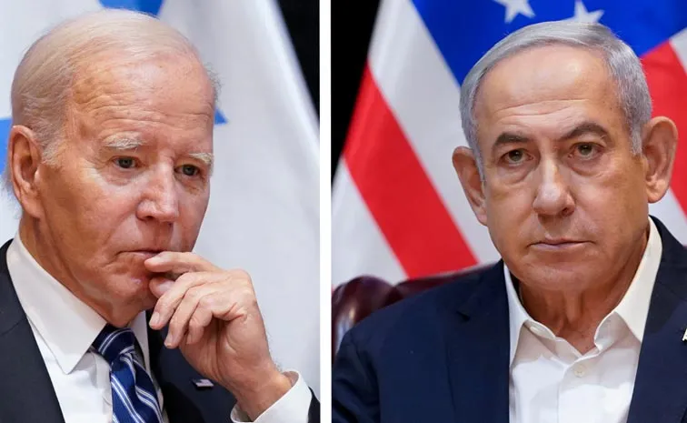 Joe Biden blames israel pm netanyahu for ceasefire delay