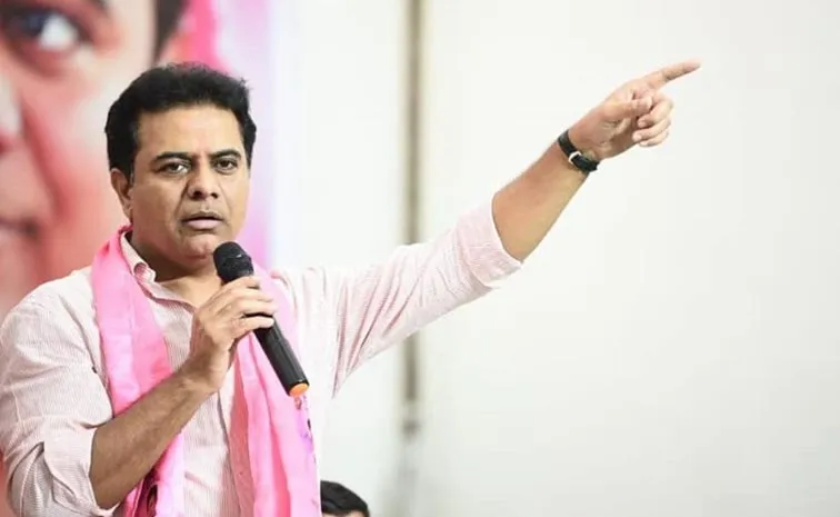 ktr fires on cm revanth reddy over rains alerts and floods in telangana