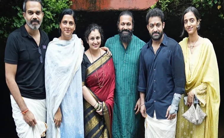 Tollywood Hero Jr Ntr Special Pooja At Karnataka Temple With His Wife