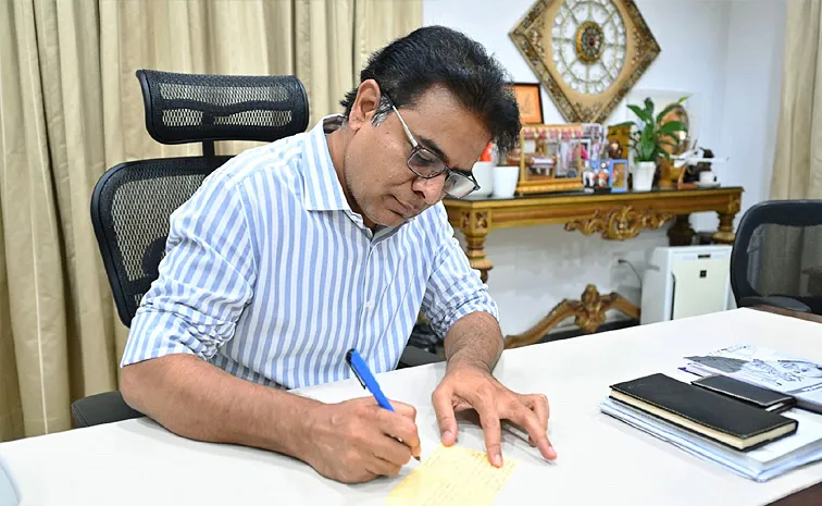 Amrut Tenders In Telangana: KTR Writes Letter To NDA Government