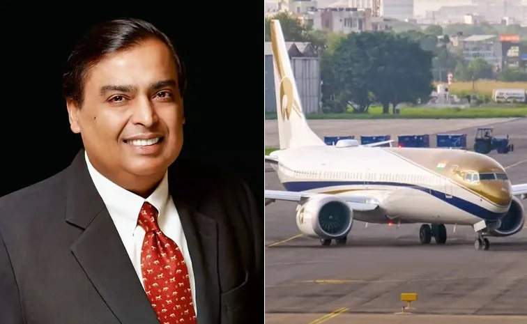 Mukesh Ambani New Boeing 737 Max 9