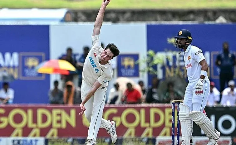 SL VS NZ Day 3 Stumps: Sri Lanka lead By 202 Runs