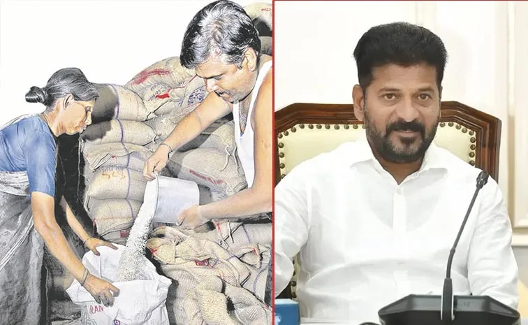 CM Revanth Reddy orders action plan for issuing new ration cards October 2