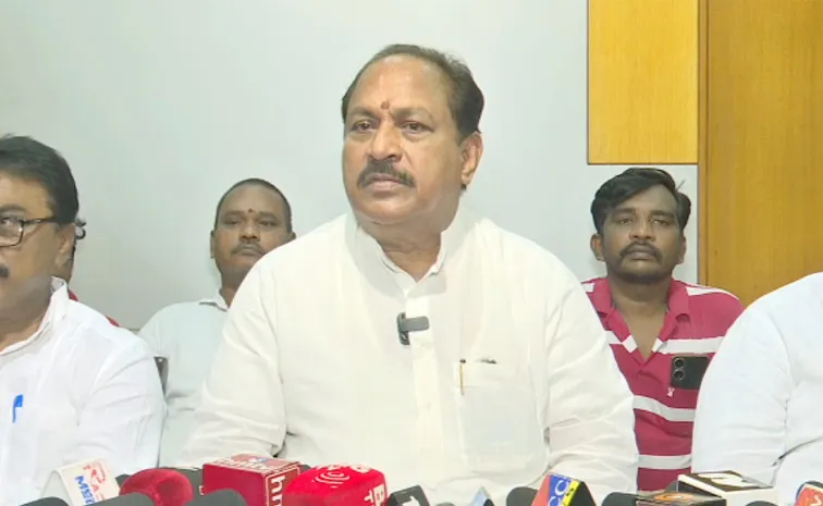 Ex Minister Kottu Satyanarayana Slams CM Chandrababu