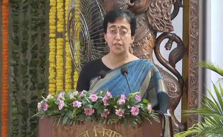 Atishi Swearing In As Delhi Cm