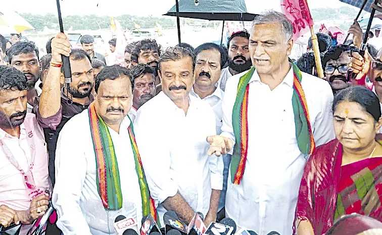 Congress malicious campaign on Kaleswaram: Harish Rao