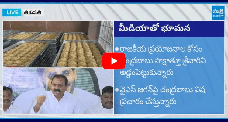 YSRCP Bhumana Karunakar Reddy Comments Chandrababu