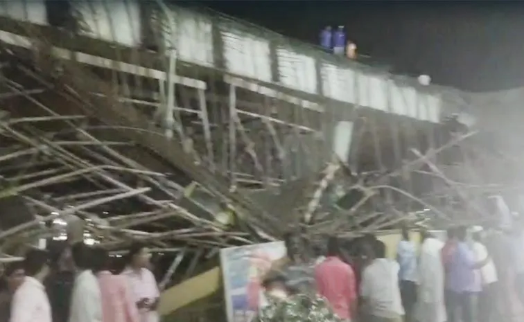 Fly Over Collapse In Tamil Nadu, Rescue Operation Update