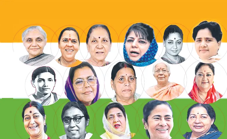 Women Chief Ministers in the history of the country