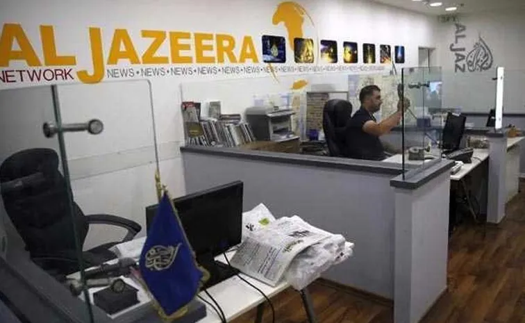 Israel Raid Al Jazeera West Bank Office