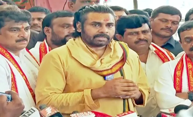 As A Hindu I can Do this AP Deputy CM Pawan Warn Critics