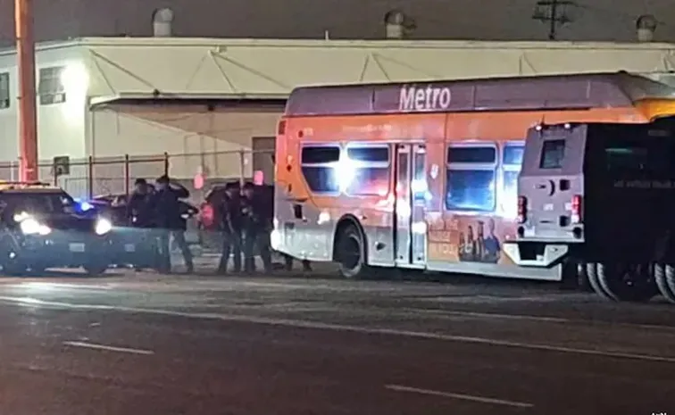 Passenger Bus Hijacked In Los Angeles