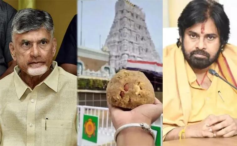 KSR Comments Over Chandrababu And Tirumala Laddu