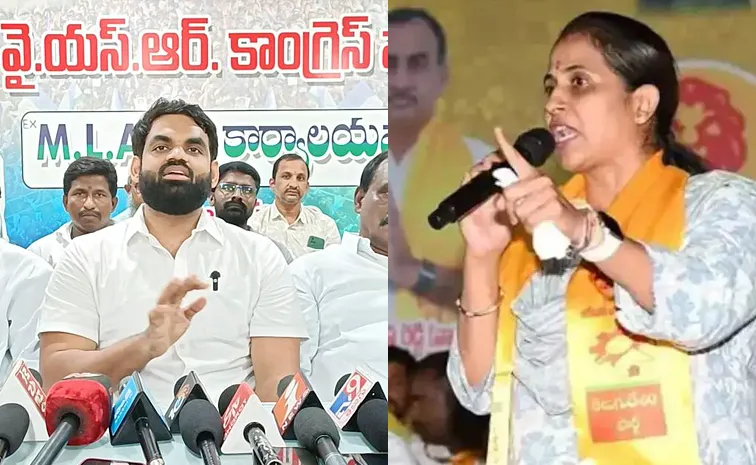 YSRCP Leaders Serious On TDP MLA Madhavi Reddy