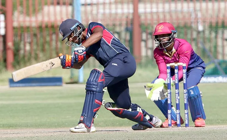 Saiteja Hits Ton in USAs comfortable win over Canada in the 5th game