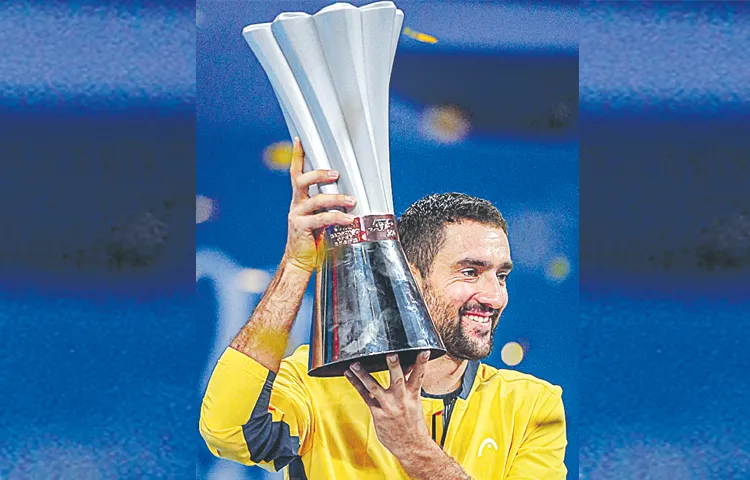 Marin Cilic makes history