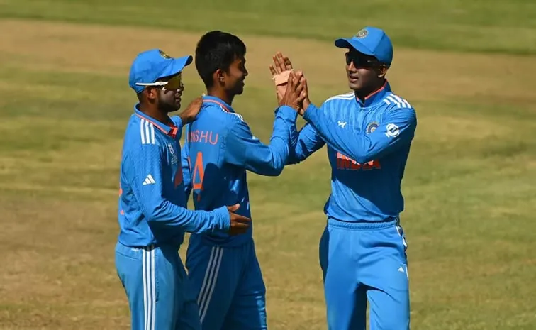 India Under 19 Team Beat Australia By 7 Runs In Third Youth ODI