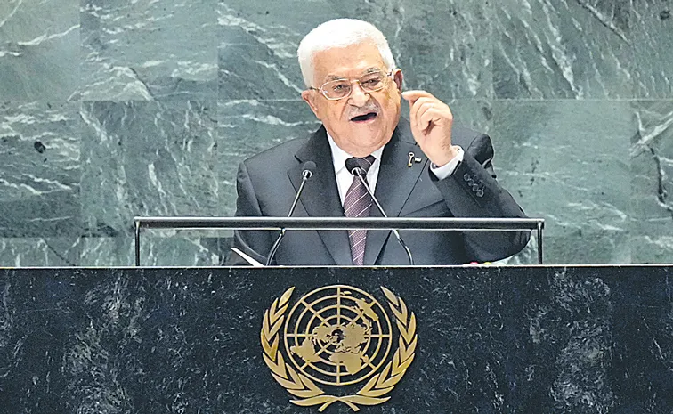 Abbas slams US diplomatic support for Israel war on Gaza in UN speech