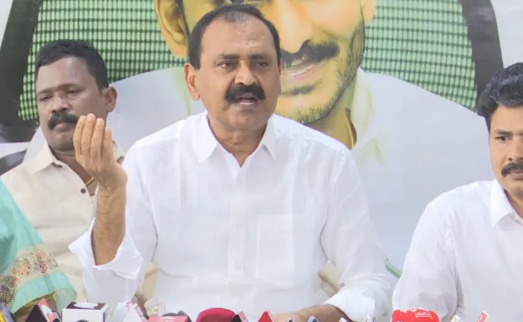 Bhumana Karunakar Reddy Fires On Chandrababu