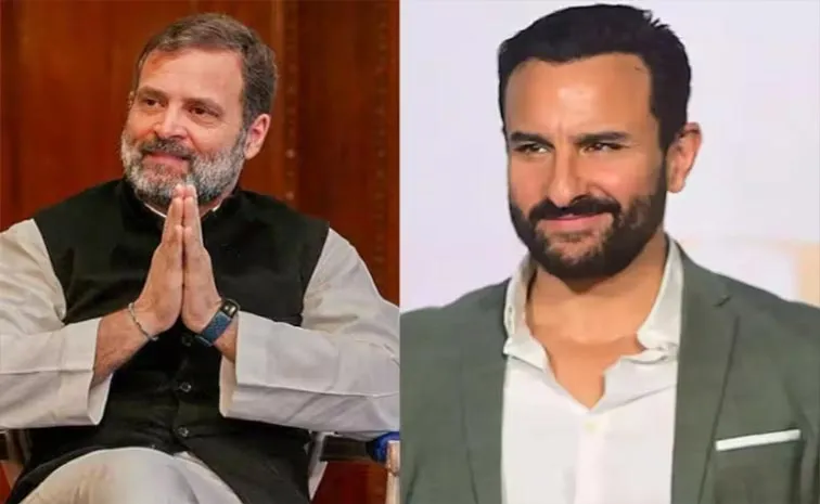 Saif Ali Khan calls Rahul Gandhi a brave and honest politician