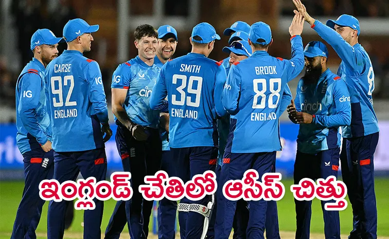 Livingstone Brook Wreak Havoc ENG thrash AUS by 186 Runs Levels Series