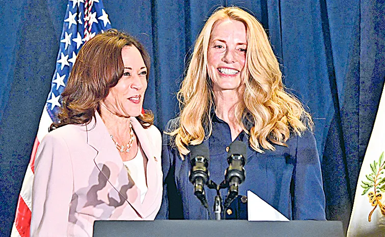 who is Laurene Powell Jobs and why her support Kamala Harris