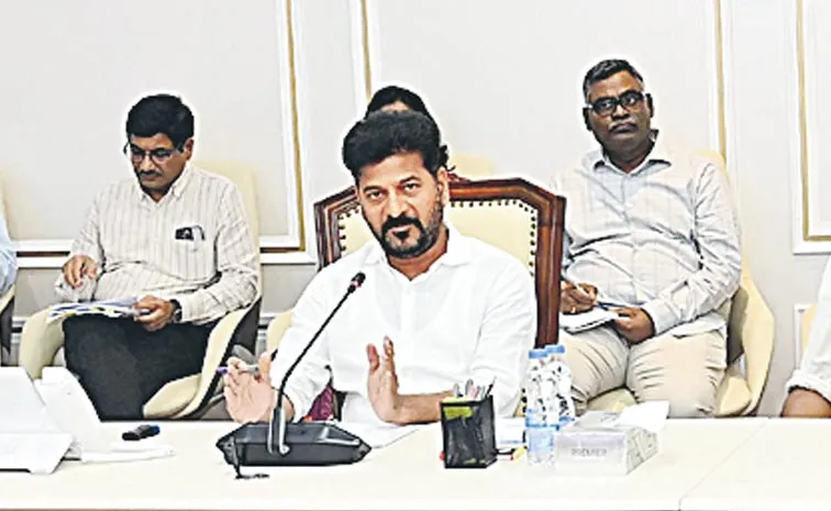 CM Revanth Reddy Holds Review Meeting With Officials On Family Digital Cards