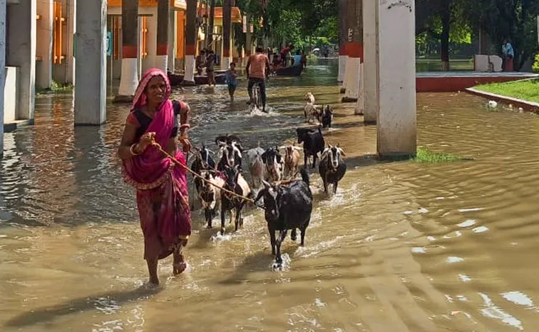 Rain Wreaks Havoc in UP Bihar