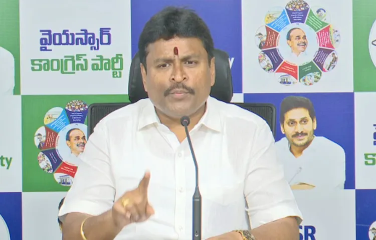 Ex Minister Vellampalli Srinivas Fires On Chandrababu Laddu Politics